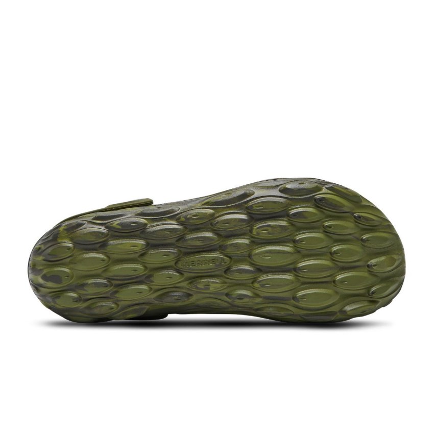 Sandales Merrell Hydro Moc Vert Olive Homme | Q.L.ZPGE